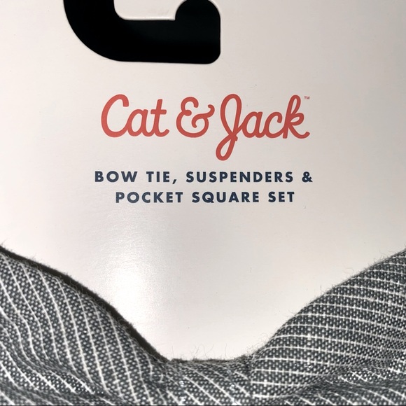 Bow Tie, Suspenders, Pocket Square Set - Picture 6 of 6